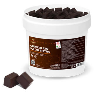Igloo Bitra 67% sjokolade - 3,5kg Intens aroma og smak av kakao, sentrert