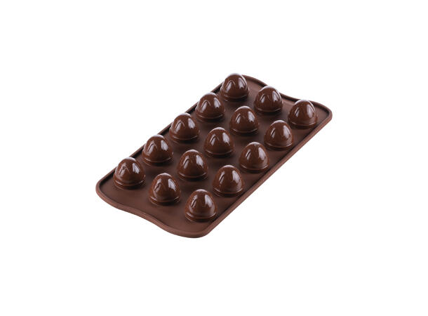 Konfektform silikon - Drop 3D Ø23 x H30mm - 8ml x 15 