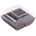 MACADO Blister for 6 makroner 90stk Brun