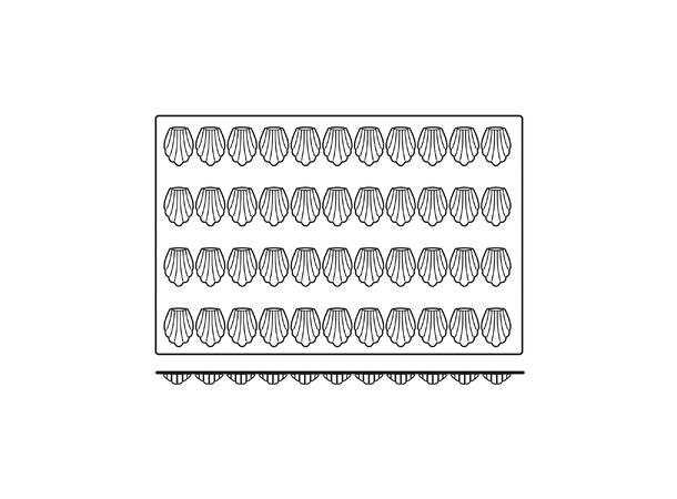 SQ005 Madeleine 77 x 44 x H18mm - 32ml x 44 