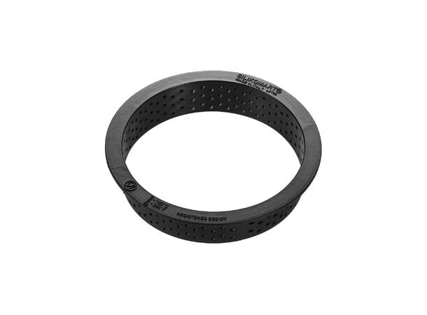 Terte ring rund perforert For mørdeig, pai og liknende 