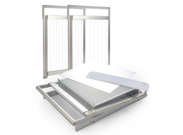 Aluminium gitar kutter sett med 3 rammer 400 x 380mm 