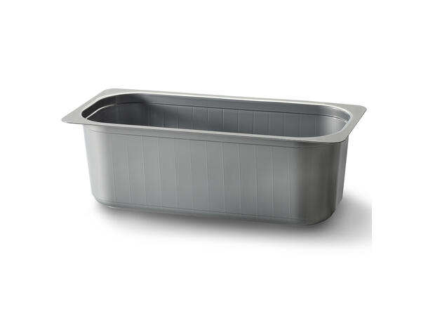 Gelatokantine 4,75L - 150stk Grå, 1/3 gastronorm 