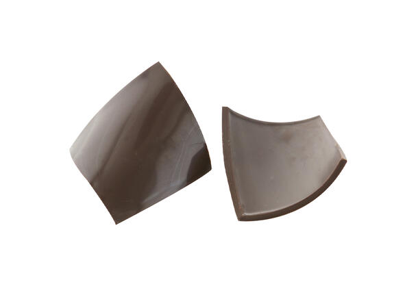 Sjokokrøll mørk 4,5cm - 63stk 