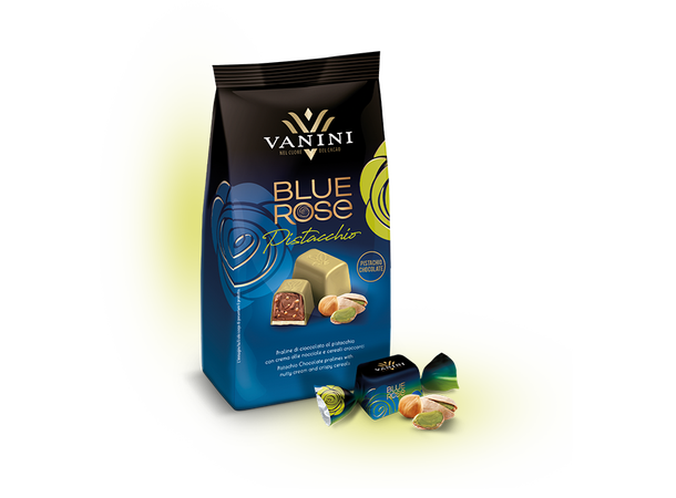 Blue rose konfekt pistasj 