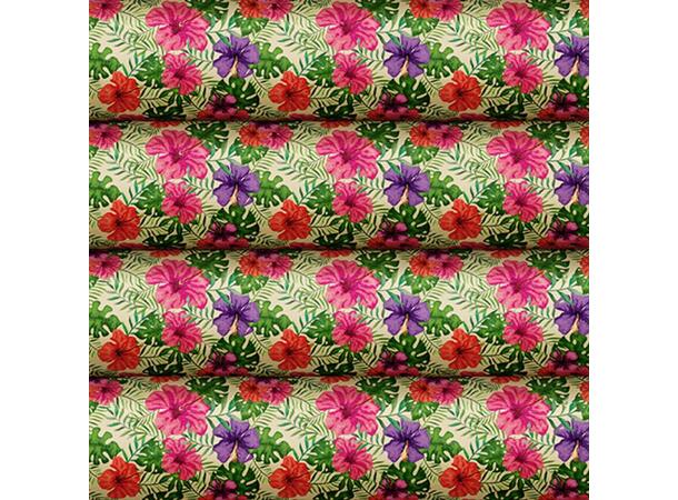 Transferark sjokolade blomster - 24stk 30 x 40cm 