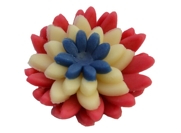 Marsipanblomst 10gr - 36stk 