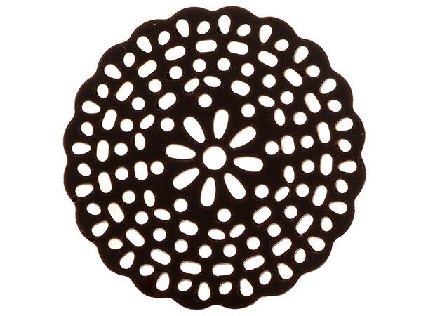 Sjokoladepynt Doily - 216stk Ø4cm 