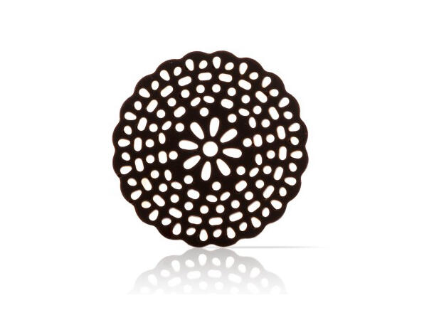 Sjokoladepynt Doily - 216stk Ø4cm 