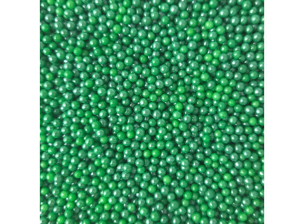 Strøssel perle grønn 4mm - 1kg 