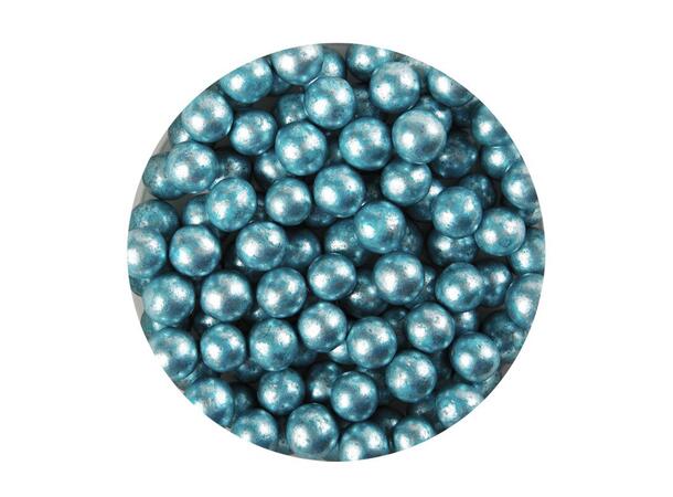 Sukkerperle blå Ø1cm - 600g 