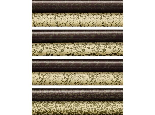 Transferark sjokolade girlander - 24stk Assortert, 30 x 40cm 
