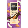 Vanini kokos og mandler - 75g M&#248;rk sjokolade, crunchy mandler, kokos