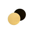 Kakebrett gull/sort &#216;14cm - 50stk 1mm tykkelse