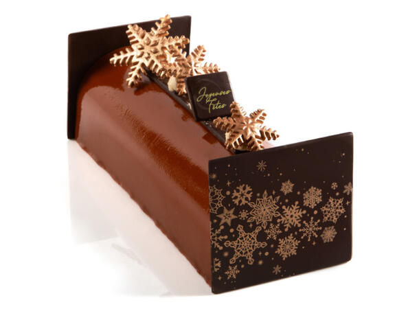 Snøkrystall bronse fondant ass. - 89stk Ø2,5 - 4 og 5,5cm 