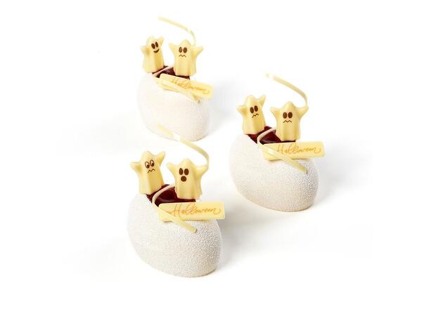 Spirelli hvit sjokolade 14cm - 24stk 