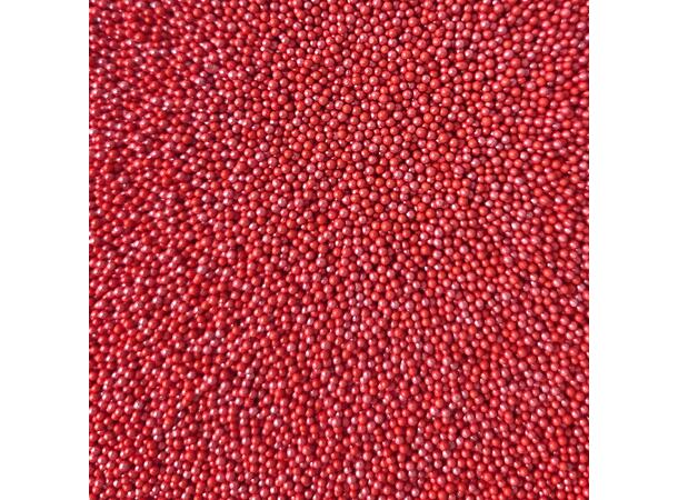 Strøssel perle rød 2mm - 1kg 