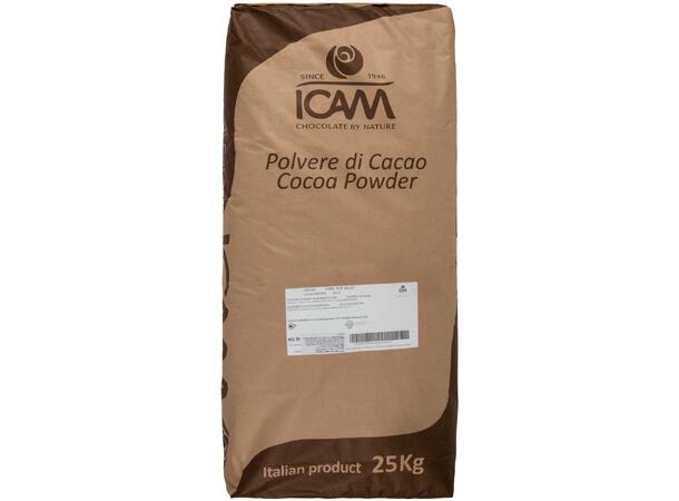 Kakaopulver 10-12% - 25kg Sterkt alkalisert, uten vanillin 