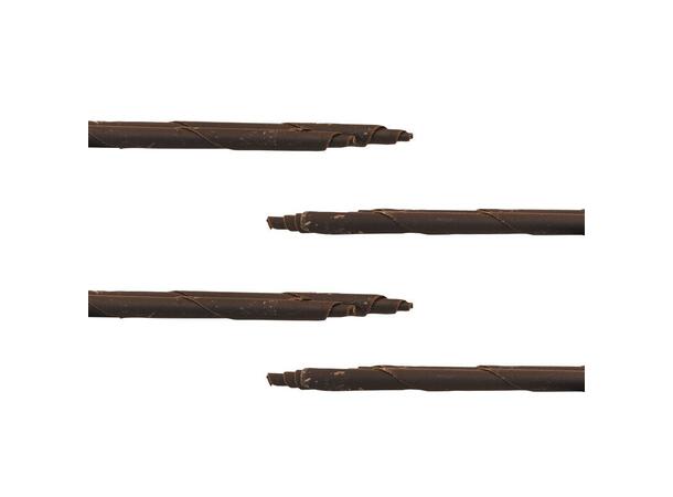 Sjokoladespyd mørk 20cm - 900g 