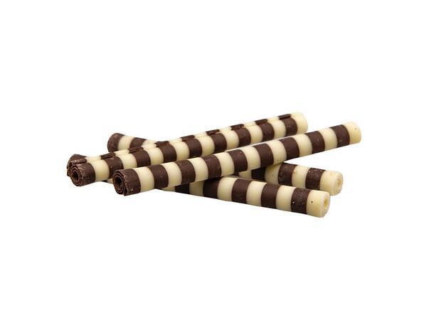 Sjokosigar zebra 8,5cm - 600g 