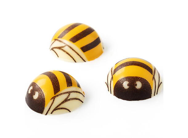 Honningbie hvit sjokolade 2,2cm - 162stk 