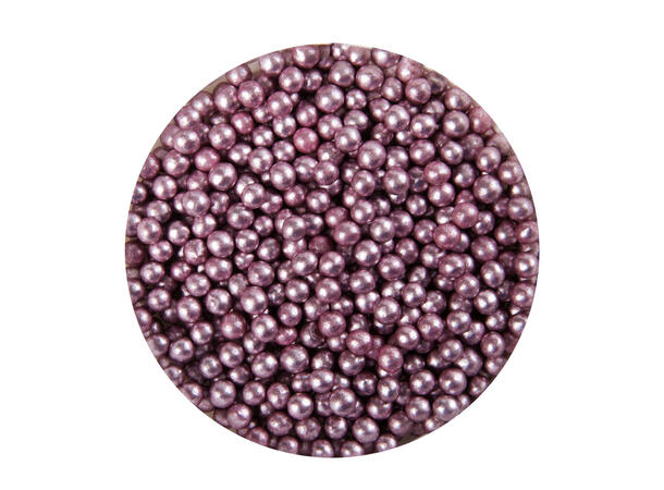 Sukkerperle lilla 4mm - 600g UTGÅR 