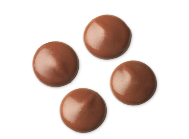 Regina 35% sjokolade - 1,5kg Rund melkesjokolade smak, karamell 