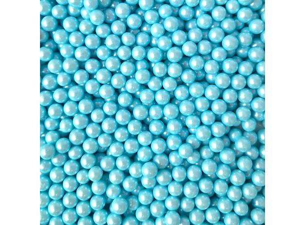 Strøssel perle lys blå 7mm - 1kg 