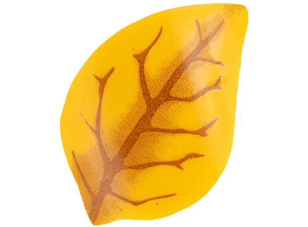 Høstblad hvit sjokolade - 180stk 2,5 x 3,5cm 