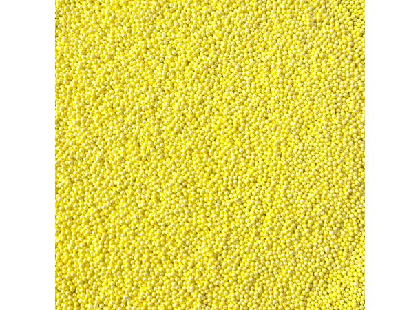 Strøssel perle gul 2mm - 1kg 