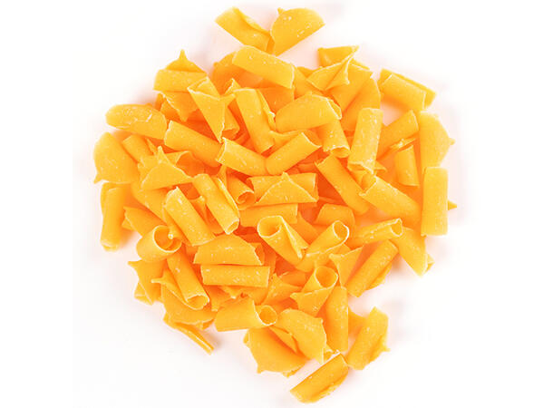 Oransje krøll hvit sjokolade - 4kg 9mm 