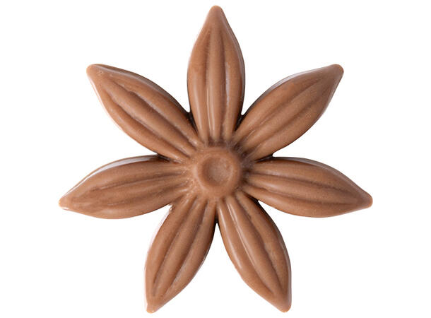 Sjokoladeblomst anis Ø3cm - 200stk 