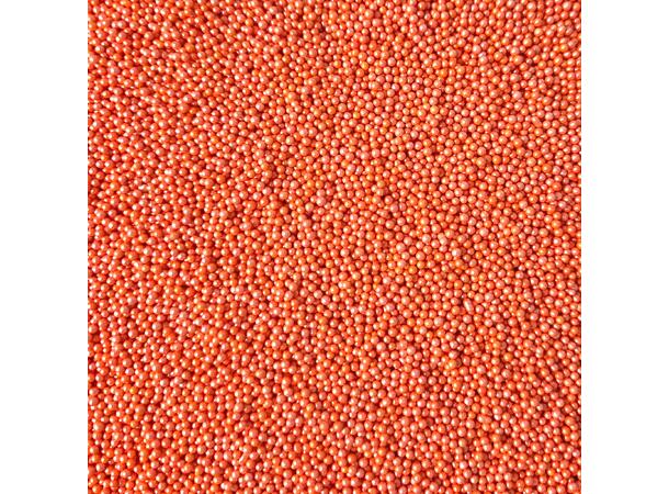 Strøssel perle oransje 2mm - 1kg 