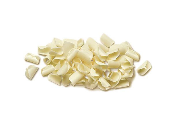 Micro-shavings hvit sjokolade 4kg 