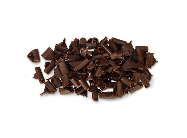 Micro-shavings mørk sjokolade 4Kg 