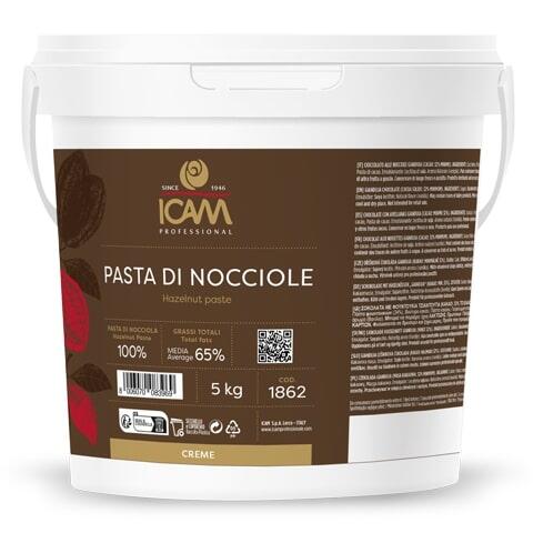 Hasseln&#248;ttpasta 100% - 5kg H&#248;ykvalitets hasseln&#248;tt uten skall