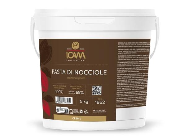 Hasselnøttpasta 100% - 5kg Høykvalitets hasselnøtt uten skall 