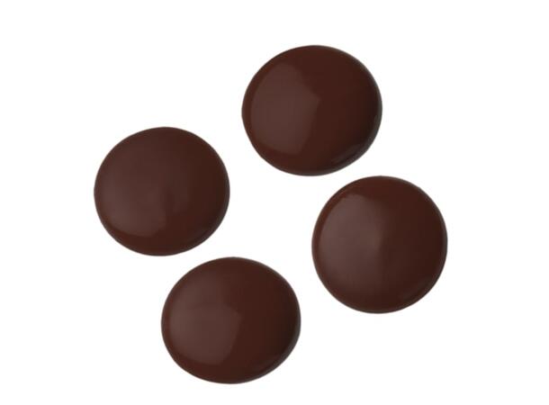 Glasover mørk nontemp sjokolade - 5kg Mye kakaosmak, balansert uten ettersmak 