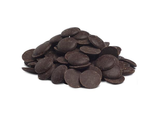 Glasover mørk nontemp sjokolade - 5kg Mye kakaosmak, balansert uten ettersmak 