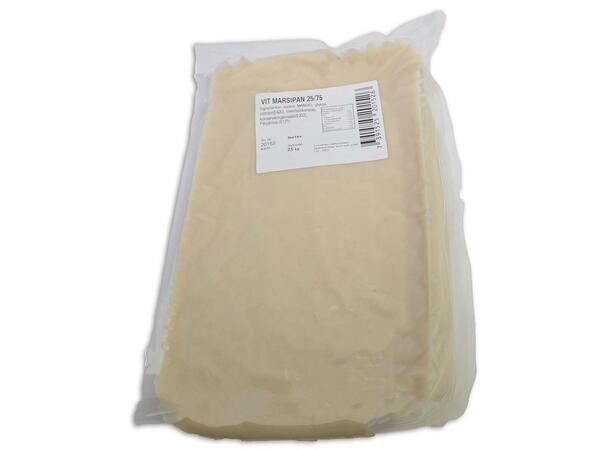 Overtrekksmarsipan naturhvit 25/75 2,5kg Azo fri 