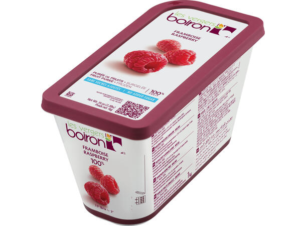 Fruktpure bringebær 100% Serbia 