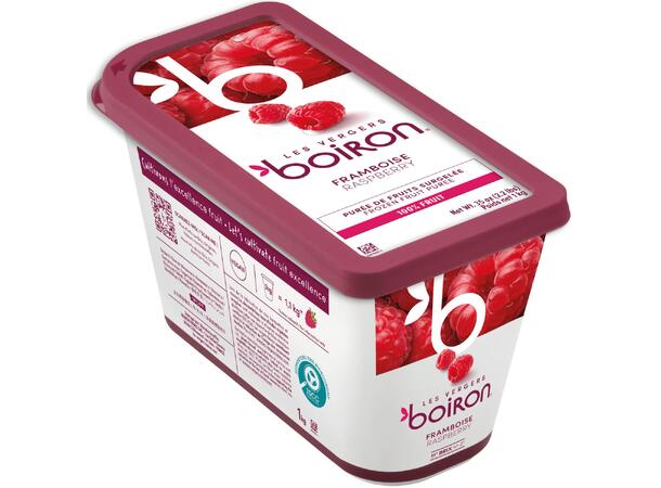 Fruktpure bringebær 100% Serbia 