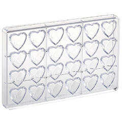 Konfektform polykarbonat 1993 33 x 33 x H15mm - 10ml x 24