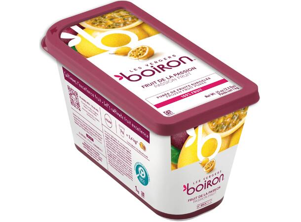 Fruktpure pasjonsfrukt 100% - 1kg Ecuador og Peru 