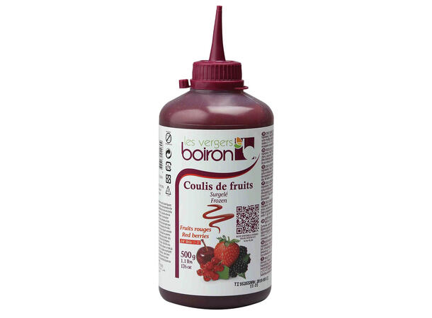 Skogsbær coulis - 500g 83% bær - Spania, Chile, Serbia m.fl. 