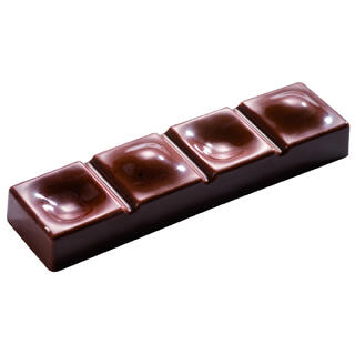 St&#248;peform sjokoladeplate polykarbonat 100 x 26 x H16mm - 30g x 8