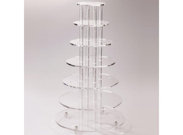 Kakestativ Infinity 7 høyder Ø16 til Ø40cm, H69cm 