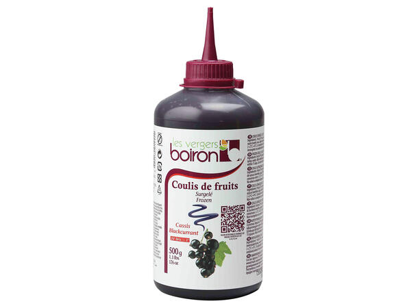 Solbær coulis - 500g 67% bær - Frankrike og Polen 