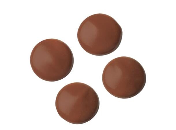 Glasover melk non-temp sjokolade - 5kg Kakaosmak, glossy overflate 