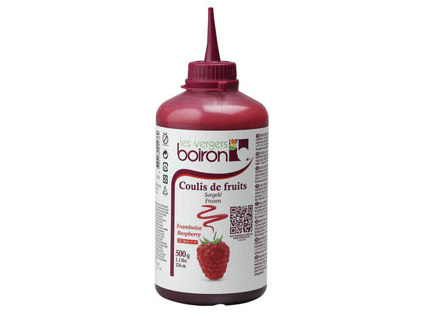 Bringebær coulis - 500g 81% bær - Serbia 